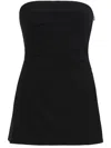 Proenza Schouler Black Matte Tank Top In Black