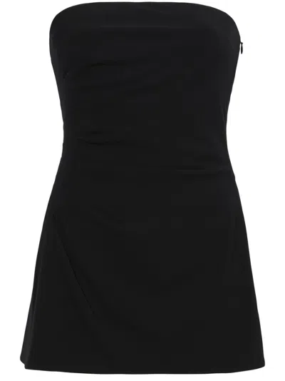 Proenza Schouler Black Matte Tank Top In 001 Black