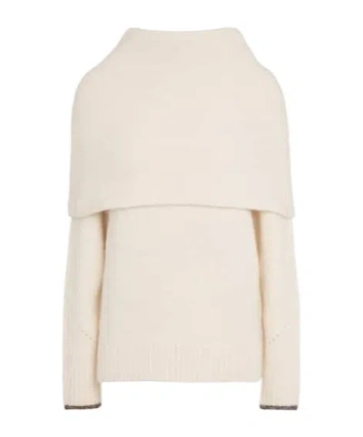 Proenza Schouler Crew Neck Knit Sweater In Neutral