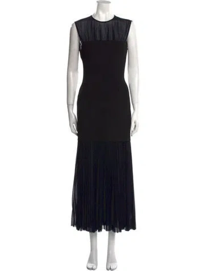 Pre-owned Proenza Schouler Crew Neck Long Dress W/ Tags In Multi
