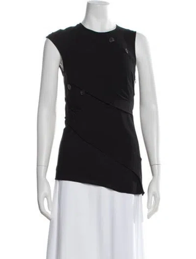 Pre-owned Proenza Schouler Crew Neck Sleeveless Top In White