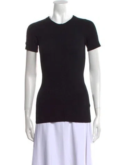 Pre-owned Proenza Schouler Crew Neck Sweater In Black