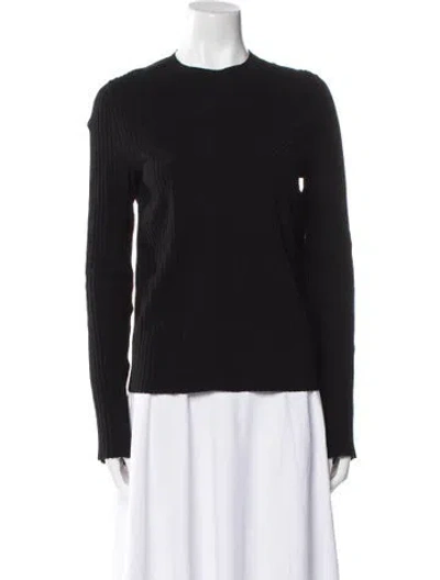 Pre-owned Proenza Schouler Crew Neck Sweater In Black