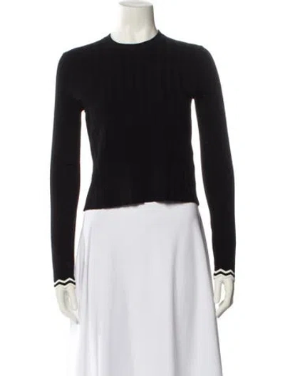 Pre-owned Proenza Schouler Crew Neck Sweater In Black