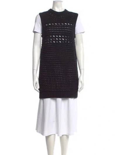 Pre-owned Proenza Schouler Crew Neck Sweater In Black