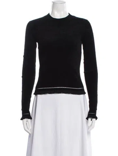 Pre-owned Proenza Schouler Crew Neck Sweater In Black