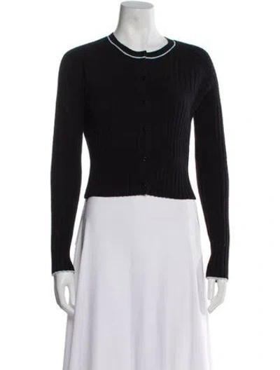 Pre-owned Proenza Schouler Crew Neck Sweater In Black