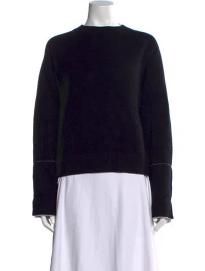 Pre-owned Proenza Schouler Crew Neck Sweater In Black