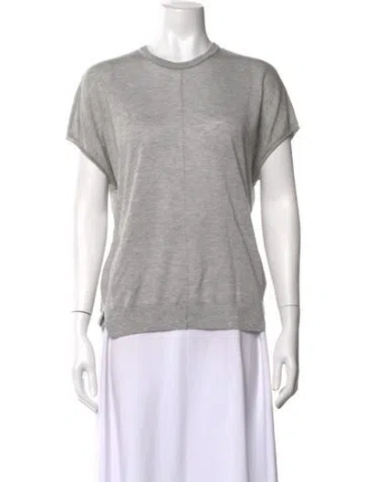 Pre-owned Proenza Schouler Crew Neck Sweater In Grey