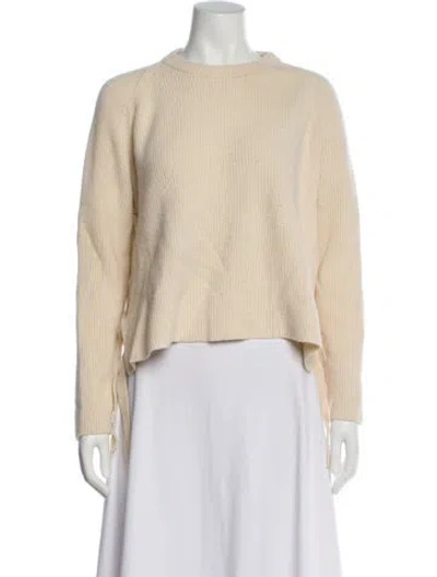 Pre-owned Proenza Schouler Crew Neck Sweater In Neutral