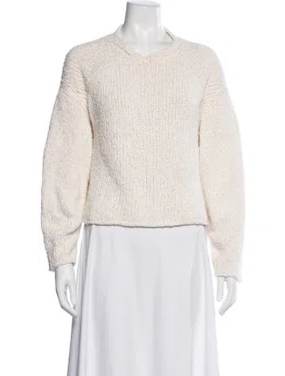 Pre-owned Proenza Schouler Crew Neck Sweater In Neutral