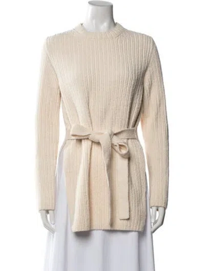Pre-owned Proenza Schouler Crew Neck Sweater In Neutrals