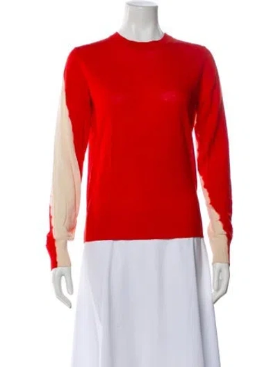 Pre-owned Proenza Schouler Crew Neck Sweater In Red