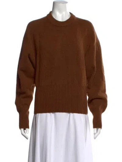 Pre-owned Proenza Schouler Crew Neck Sweater W/ Tags In Brown