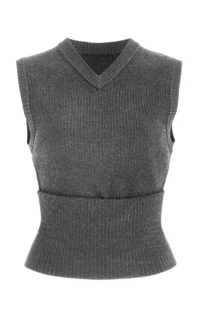 Proenza Schouler Cowl-neck Short-sleeve Matte Crepe Top In Black