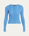 Proenza Schouler Currin Column Rib Button Down Top