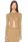 Proenza Schouler Currin Top In Brown