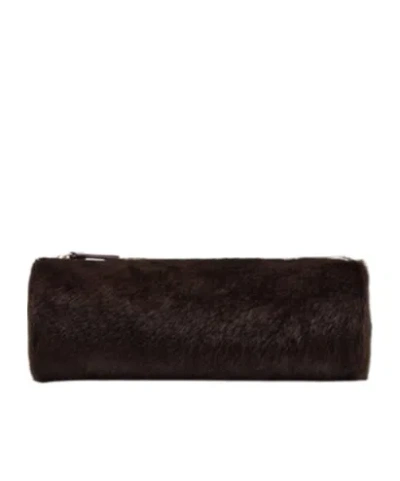 Proenza Schouler Cylindrical Clutch Bag In Black