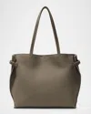 Proenza Schouler Day Pebbled Calfskin Leather Tote Bag In Slate
