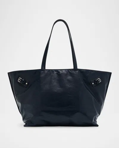 Proenza Schouler Days Calfskin Carryall Bag In Blue