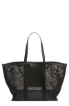 Proenza Schouler Days Caryall Mesh Tote In Black