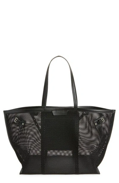 Proenza Schouler Days Caryall Mesh Tote In Black