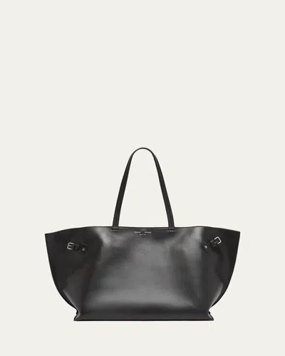 Proenza Schouler Days Smooth Leather Tote Bag In Black