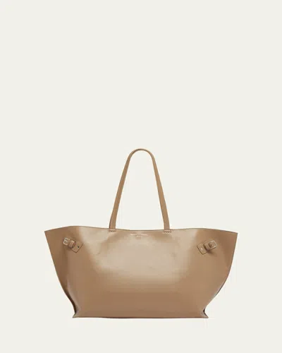 Proenza Schouler Days Smooth Leather Tote Bag In Brown