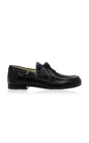 Proenza Schouler Deck Leather Loafers In Black