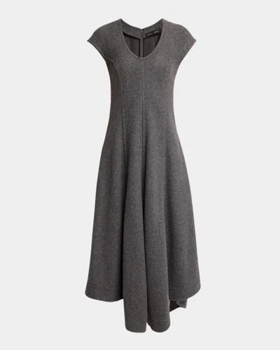 PROENZA SCHOULER DELILAH WOOL JERSEY MIDI DRESS