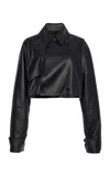Proenza Schouler Della Leather Jacket In Black