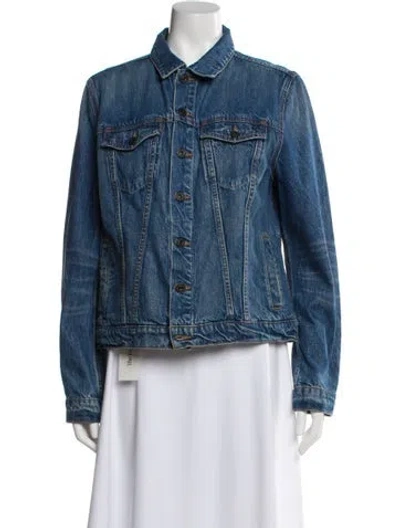 Pre-owned Proenza Schouler Denim Jacket In Blue