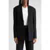 Proenza Schouler Devon Peak-lapel Blazer In Black