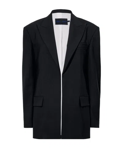 PROENZA SCHOULER DEVON FRESHLY CUT WOOL SUIT COAT