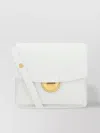 Proenza Schouler Dia Structured Leather Shoulder Bag In White