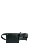 Proenza Schouler Leather Belt Bag In 001 Black