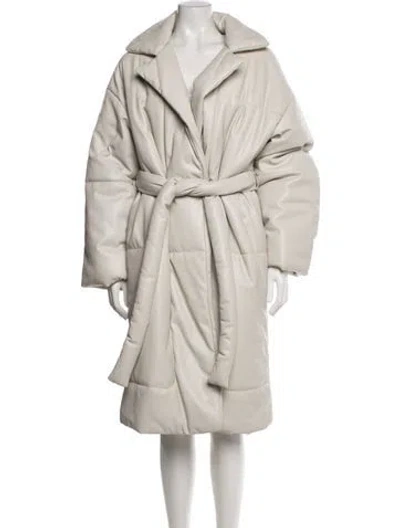 Pre-owned Proenza Schouler Down Coat In Neutrals