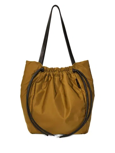 Proenza Schouler Drawstring Nylon Tote Bag In Brown