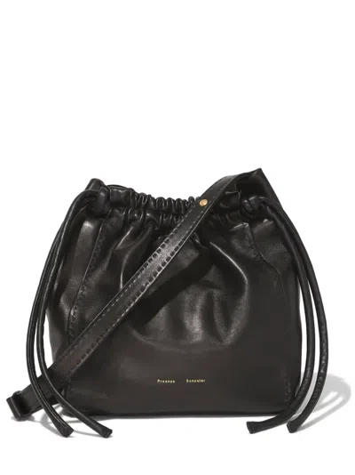 Proenza Schouler Drawstring Shoulder Bag In Black