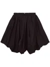 Proenza Schouler Drawstring-waist Full Skirt In Black