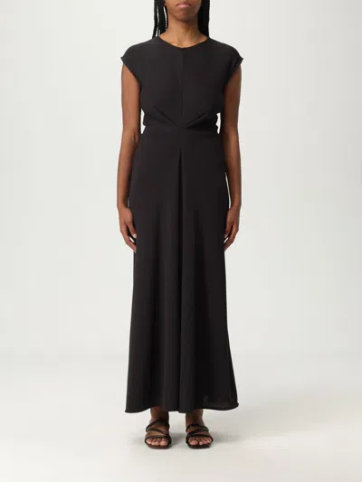 Proenza Schouler Miranda Twisted Rib Dress In Black