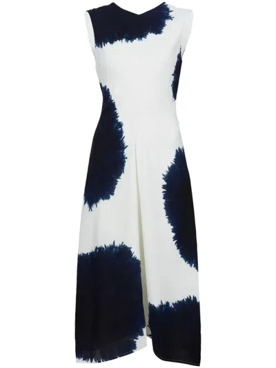 Proenza Schouler Dress In White Multi