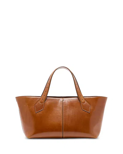 Proenza Schouler East West Chelsea Suede Tote In Brown
