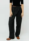 Proenza Schouler Eleanor Pants In Carbon Melange In Multi