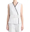 Proenza Schouler Elliot Cotton-blend Blouse In White