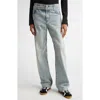 Proenza Schouler Ellsworth Belted Boyfriend Jeans In Classic Wash