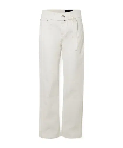 Proenza Schouler Ellsworth Drawstring Jeans In White