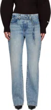 Proenza Schouler Blue Ellsworth Jeans In Blue