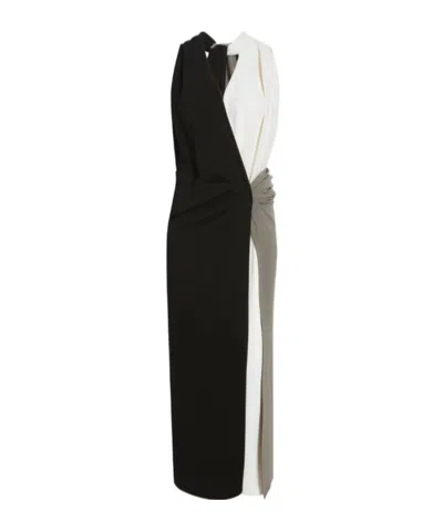 Proenza Schouler Elsa Knotted Midi Dress In Black