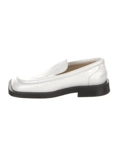 Pre-owned Proenza Schouler Embossed Leather Loafers In Multi